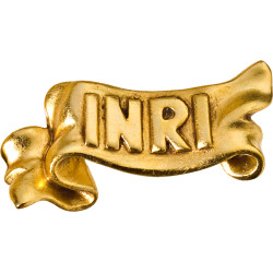 INRI para Cristo Barroco en